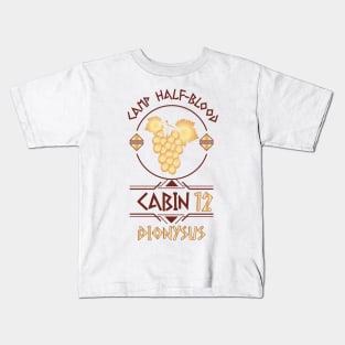 Cabin #12 in Camp Half Blood, Child of Dionysus – Percy Jackson inspired design Kids T-Shirt